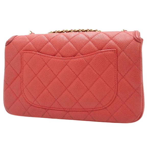 Chanel Filigree Red Bag CC Shoulder Chain - Picture 1 of 10
